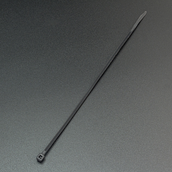 AMARRE DE PLÁSTICO (BRIDA) 3X100MM NEGRA  - 3