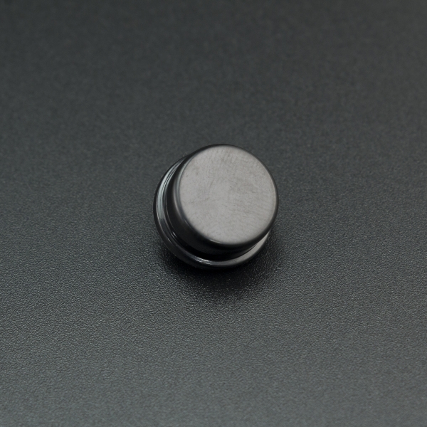 Botón Negro B3F Circular Para Pulsador 12*12*7.3 Genérico - 3
