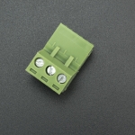 Terminal de Bloque Enchufable 5.08 mm Verde 3P 90 Grados Genérico - 3