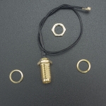 CABLE DE EXTENSIÓN CON CONECTOR IPX/U.FL A RPSMA HEMBRA 150MM PARA ANTENA WIFI Genérico - 1
