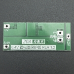 MÓDULO DE CARGA Y PROTECCIÓN BMS PARA DOS BATERÍAS 18650 CON BALANCEADOR HW-391 Genérico - 3