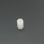 SEPARADOR O PILAR PLÁSTICO HEMBRA/HEMBRA M3X6 MM Genérico - 2