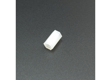 SEPARADOR O PILAR PLÁSTICO HEMBRA/HEMBRA M3X6 MM Genérico - 1