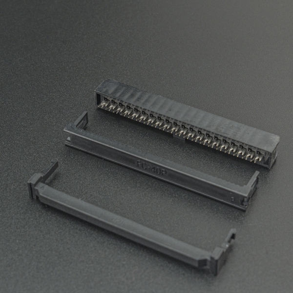 CONECTOR IDC FC-40P 2x20P HEMBRA PARA CABLE PLANO RIBBON Genérico - 2