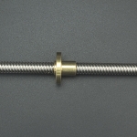 Varilla Roscada Trapezoidal 8x300 mm 4 Hilos Genérico - 2