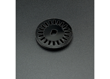 Disco Encoder En Acrilico Negro 3MM Vistronica - 1