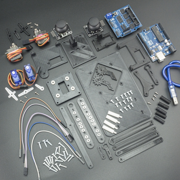 KIT BRAZO ROBÓTICO MEARM EN PLA CON ARDUINO Vistronica - 3