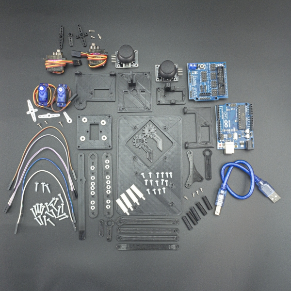 KIT BRAZO ROBÓTICO MEARM EN PLA CON ARDUINO Vistronica - 4