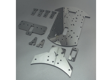 Chasis en Acrílico Para Robot GPR V2.0 2WD Multiproposito Vistronica - 1