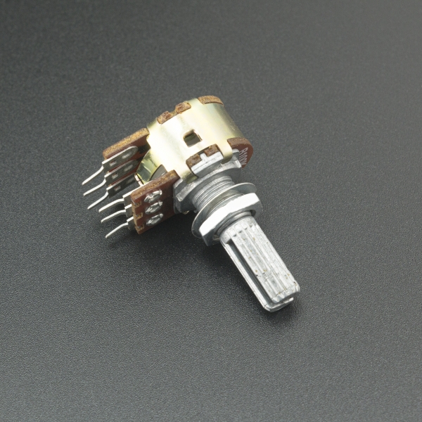 POTENCIOMETRO LINEAL DOBLE B 100 KOHM 20MM Genérico - 2