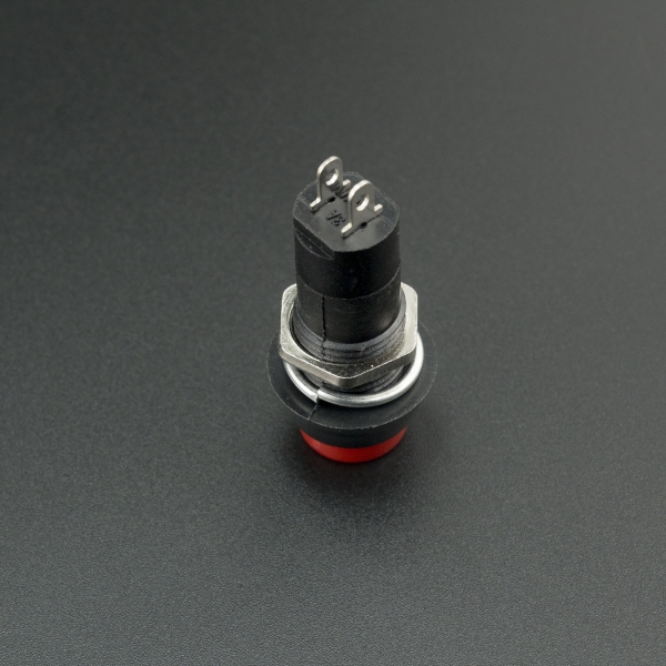 Interruptor de Botón Rojo 12MM Genérico - 3