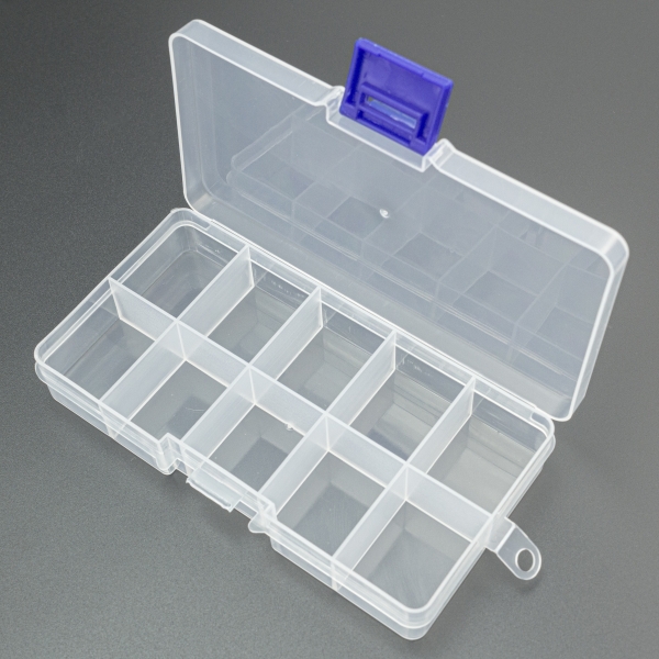 Caja organizadora de 10 compartimientos Genérico - 2
