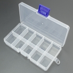 Caja organizadora de 10 compartimientos Genérico - 2