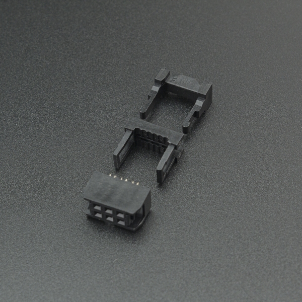 CONECTOR IDC FC-6P 2x3P HEMBRA PARA CABLE PLANO RIBBON Genérico - 3