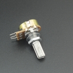 Potenciometro Lineal B 20K Ohm 20MM Genérico - 3