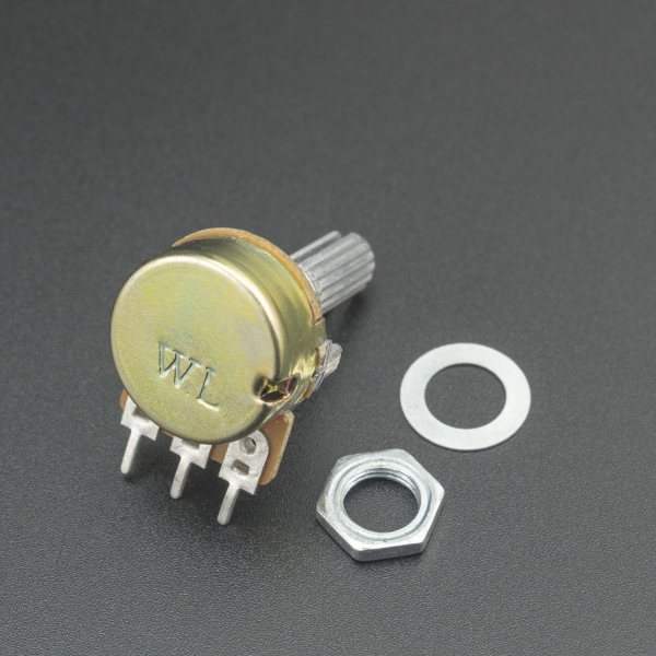 Potenciometro Lineal B 20K Ohm 20MM Genérico - 4