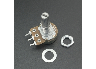 Potenciometro Lineal B 50K Ohm 20MM Genérico - 1