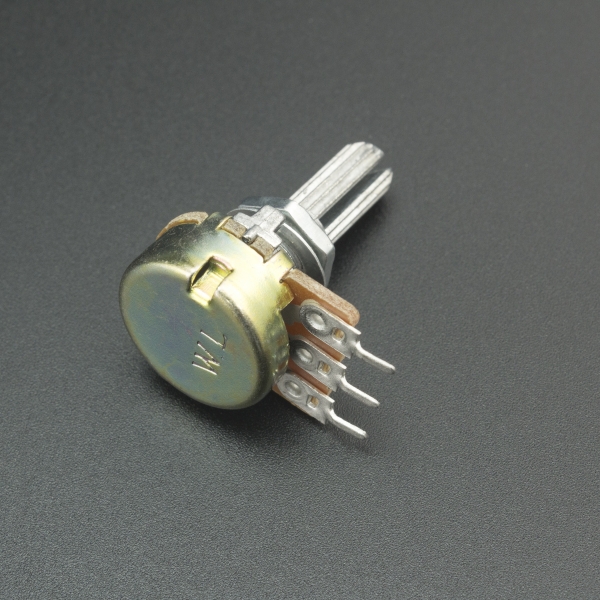 Potenciometro Lineal B 50K Ohm 20MM Genérico - 3