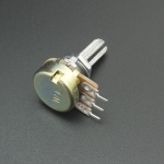 Potenciometro Lineal B 50K Ohm 20MM Genérico - 3