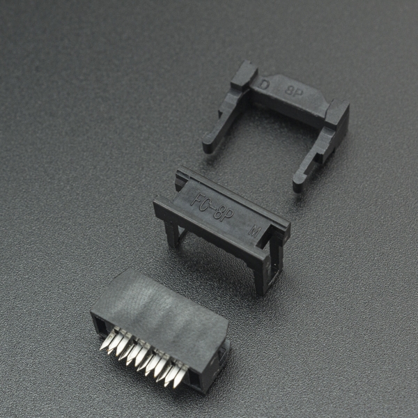 CONECTOR IDC FC-8P 2x4P HEMBRA PARA CABLE PLANO RIBBON Genérico - 2