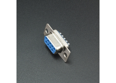 Socket Conector DB9 Hembra Para Soldar Genérico - 1