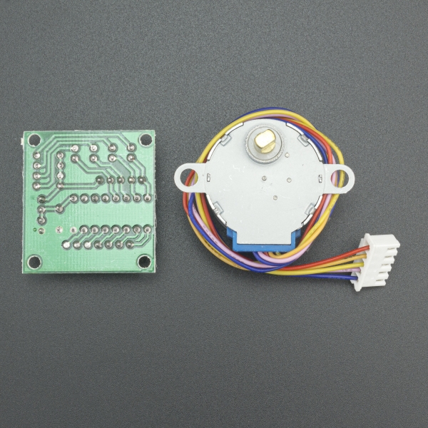 Kit motor paso a paso 28byj-48 0.3 kg/cm con módulo controlador uln2003 Genérico - 3