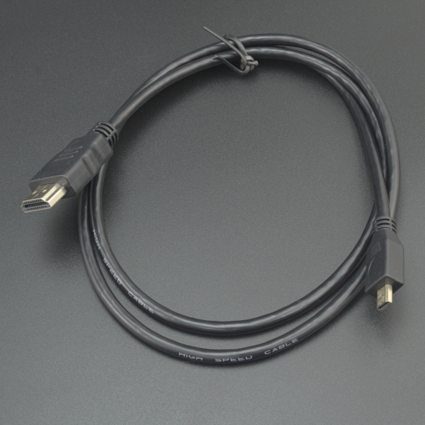CABLE MICRO HDMI MACHO A HDMI MACHO PARA RASPBERRY PI 4 Genérico - 3