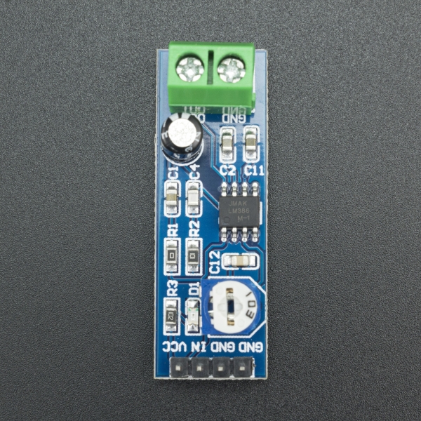 MODULO AMPLIFICADOR DE AUDIO MONOFÁSICO LM386 Genérico - 3
