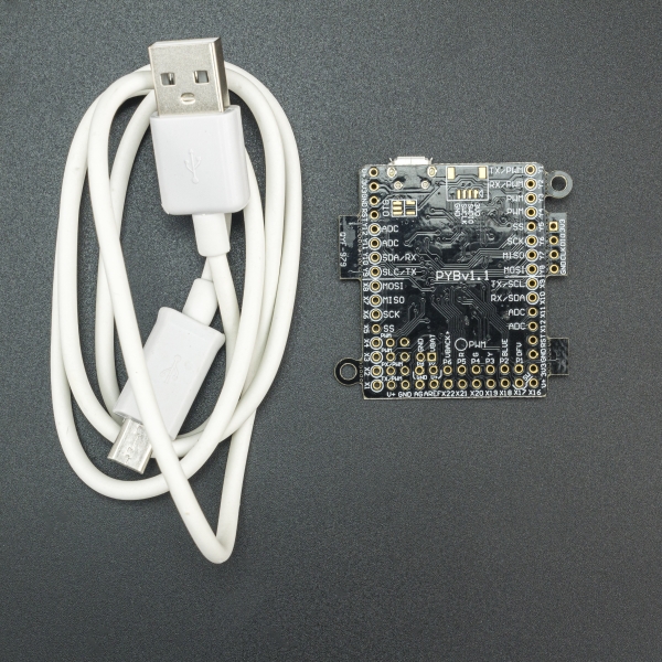 PLACA DE DESARROLLO PROGRAMABLE PYBOARD V1.1 PYTHON Genérico - 5