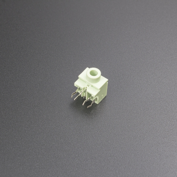 Conector Jack Estéreo Hembra Verde PJ307G 3.5 mm Para PCB Genérico - 2