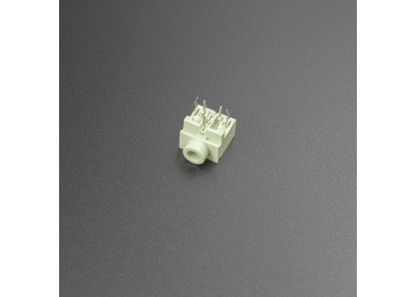Conector Jack Estéreo Hembra Verde PJ307G 3.5 mm Para PCB Genérico - 1