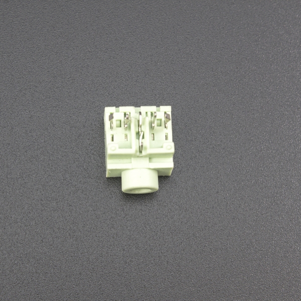 Conector Jack Estéreo Hembra Verde PJ307G 3.5 mm Para PCB Genérico - 4