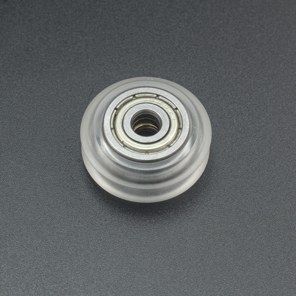 RUEDA DELRIN V BLANCA CON 625Z PARA PERFIL DE ALUMINIO CNC Genérico - 2