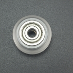 RUEDA DELRIN V BLANCA CON 625Z PARA PERFIL DE ALUMINIO CNC Genérico - 3