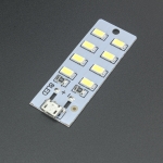 MATRIZ DE LEDS 4X2 CON CONECTOR MICRO USB Genérico - 1