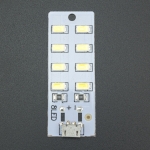 MATRIZ DE LEDS 4X2 CON CONECTOR MICRO USB Genérico - 3