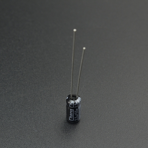 CAPACITOR ELECTROLÍTICO DE ALUMINIO 3.3UF 50V 4X7 MM Genérico - 2