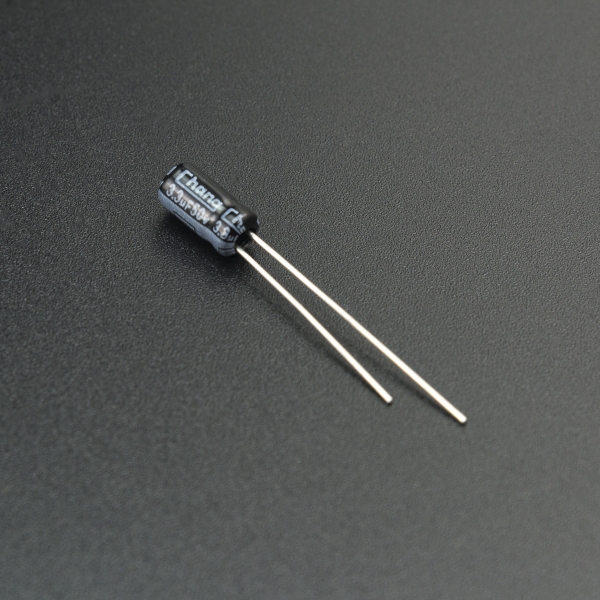 CAPACITOR ELECTROLÍTICO DE ALUMINIO 3.3UF 50V 4X7 MM Genérico - 2