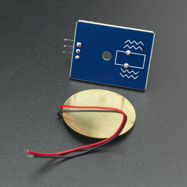 MODULO SENSOR PIEZOELÉCTRICO 27 MM PARA ARDUINO Genérico - 2
