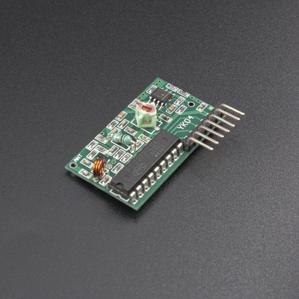 Receptor Radiofrecuencia 315Mhz con Decodificador 2272-L4 Genérico - 1