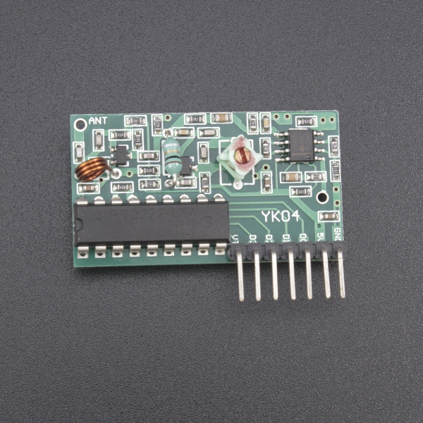 Receptor Radiofrecuencia 315Mhz con Decodificador 2272-L4 Genérico - 2