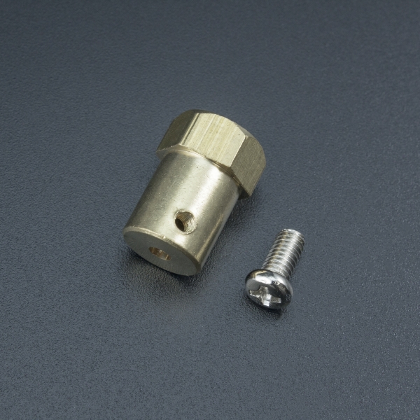 Acoplamiento Hexagonal de Metal 3 MM Genérico - 3