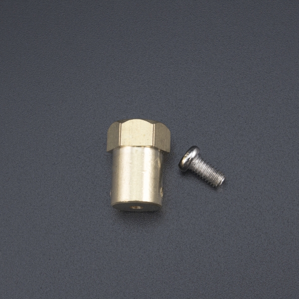 Acoplamiento Hexagonal de Metal 3 MM Genérico - 4
