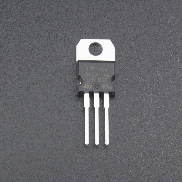 Regulador de Tensión Lineal Negativa L7912CV ST Microelectronics - 3