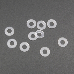 Arandela Plástica M3x6x0.5 Mm Genérico - 2