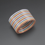 CABLE PLANO RIBBON MULTICOLOR 40 HILOS 1 METRO Genérico - 3