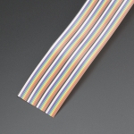 CABLE PLANO RIBBON MULTICOLOR 40 HILOS 1 METRO Genérico - 4