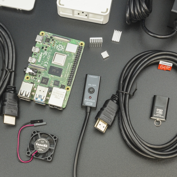 Kit Basico CanaKit De Raspberry Pi 4 4GB CanaKit - 2
