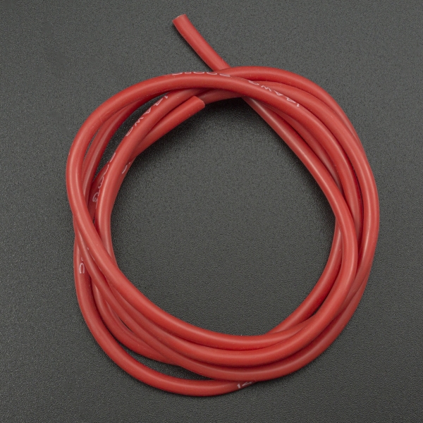 Cable Siliconado Rojo AWG 14 1Metro Genérico - 2