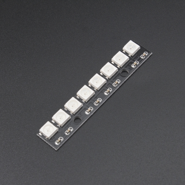 Regleta De 8 Leds 5050 RGB NEOPIXEL WS2812 Genérico - 1